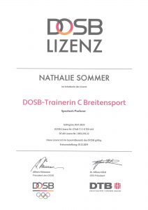 SportingMoms Nathalie Sommer Zertifikat